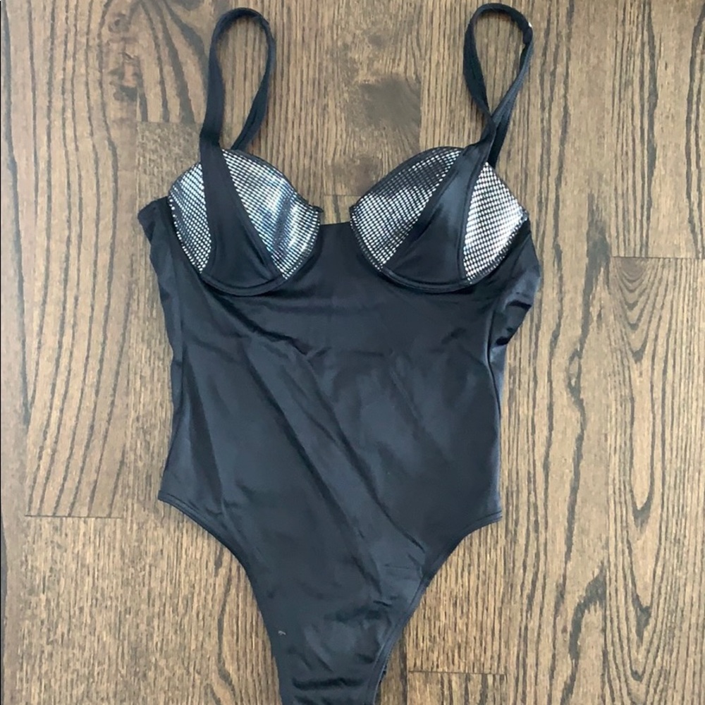 VINTAGE HOT La Perla One Piece Bathing Suit Black